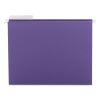 Color Hanging Folders with 1/3 Cut Tabs, Letter Size, 1/3-Cut Tabs, Purple, 25/Box1