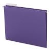 Color Hanging Folders with 1/3 Cut Tabs, Letter Size, 1/3-Cut Tab, Purple, 25/Box2
