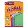 Erasable Folders, Letter Size, 1/3-Cut Tabs, Assorted Colors, 18/Box2