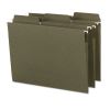 FasTab Hanging Folders, Letter Size, 1/3-Cut Tabs, Standard Green, 20/Box2