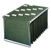 Hanging Folders, Letter Size, 1/5-Cut Tabs, Standard Green, 25/Box2