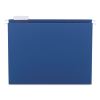 Colored Hanging File Folders with 1/5 Cut Tabs, Letter Size, 1/5-Cut Tabs, Navy, 25/Box2