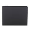 Colored Hanging File Folders with 1/5 Cut Tabs, Letter Size, 1/5-Cut Tabs, Black, 25/Box1