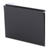 Colored Hanging File Folders with 1/5 Cut Tabs, Letter Size, 1/5-Cut Tabs, Black, 25/Box2