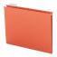 Colored Hanging File Folders with 1/5 Cut Tabs, Letter Size, 1/5-Cut Tabs, Orange, 25/Box1