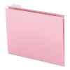 Colored Hanging File Folders with 1/5 Cut Tabs, Letter Size, 1/5-Cut Tabs, Pink, 25/Box2