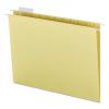 Colored Hanging File Folders with 1/5 Cut Tabs, Letter Size, 1/5-Cut Tabs, Yellow, 25/Box2