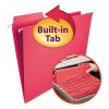 FasTab Hanging Folders, Letter Size, 1/3-Cut Tabs, Red, 20/Box1