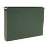 Box Bottom Hanging File Folders, 1" Capacity, Legal Size, Standard Green, 25/Box1