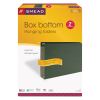 Box Bottom Hanging File Folders, Legal Size, Standard Green, 25/Box2