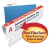 Viewables Hanging Folder Tab Label Pack Refill, 1/3-Cut Tabs, Assorted Colors, 3.5" Wide, 160/Pack1