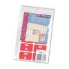 AlphaZ Color-Coded Second Letter Alphabetical Labels, A, 1 x 1.63, Red, 10/Sheet, 10 Sheets/Pack2