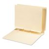 Self-Adhesive Folder Dividers for Top/End Tab Folders, Prepunched for Fasteners, Letter Size, Manila, 100/Box2
