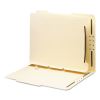 Self-Adhesive Folder Dividers for Top/End Tab Folders with 2-Prong Fasteners, Letter Size, Manila, 25/Pack2