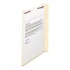 Self-Adhesive Folder Dividers for Top/End Tab Folders with 2-Prong Fasteners, Letter Size, Manila, 100/Box1