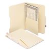 Self-Adhesive Folder Dividers for Top/End Tab Folders with 5 1/2" Pockets, Letter Size, Manila, 25/Pack2