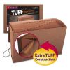 TUFF Expanding Wallet, 31 Sections, Elastic Cord Closure, 1/15-Cut Tabs, Legal Size, Redrope2