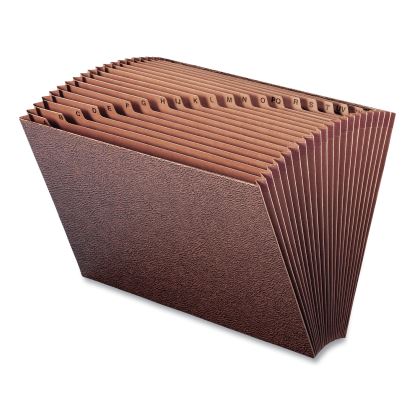 TUFF Expanding Open-Top Stadium File, 21 Sections, 1/21-Cut Tabs, Legal Size, Redrope1