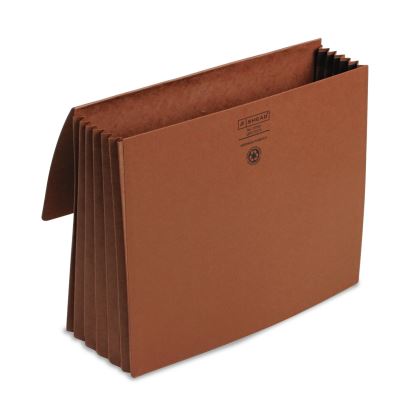 Redrope Expanding Wallets, 5.25" Expansion, 1 Section, Cloth Tie Closure, Letter Size, Redrope1