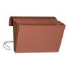 Redrope Expanding Wallet With Elastic Cord, 5.25" Expansion, 1 Section, Elastic Cord Closure, Legal Size, Redrope, 10/Box1