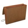 Classic Expanding Wallets, 3.5" Expansion, 1 Section, Elastic Cord Closure, Legal Size, Redrope2