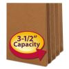 Redrope Drop Front File Pockets, 3.5" Expansion, Letter Size, Redrope, 25/Box2