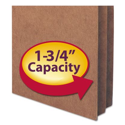 Redrope Drop Front File Pockets, 1.75" Expansion, Letter Size, Redrope, 25/Box1