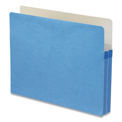 Colored File Pockets, 1.75" Expansion, Letter Size, Blue1