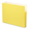 Colored File Pockets, 1.75" Expansion, Letter Size, Yellow1