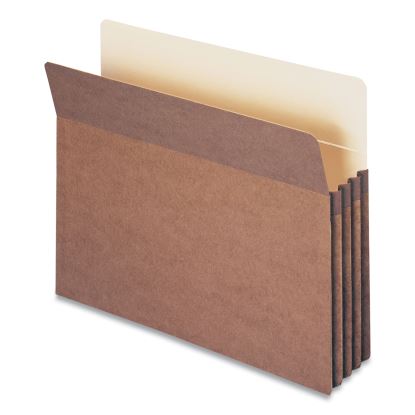 Redrope Drop Front File Pockets, 3.5" Expansion, Letter Size, Redrope, 25/Box1