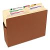 Redrope Drop Front File Pockets, 3.5" Expansion, Letter Size, Redrope, 25/Box2