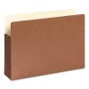Redrope Drop-Front File Pockets with Fully Lined Gussets, 3.5" Expansion, Legal Size, Redrope, 10/Box2