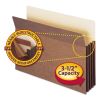 Redrope TUFF Pocket Drop-Front File Pockets with Fully Lined Gussets, 3.5" Expansion, Legal Size, Redrope, 10/Box1