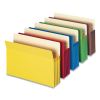 Colored File Pockets, 3.5" Expansion, Legal Size, Assorted Colors, 5/Pack1