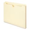 Manila File Jackets, 2-Ply Straight Tab, Letter Size, Manila, 50/Box2