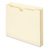 Manila File Jackets, 2-Ply Straight Tab, Letter Size, Manila, 50/Box2