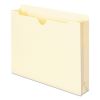 Manila File Jackets, 2-Ply Straight Tab, Letter Size, Manila, 50/Box2