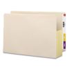 Manila End Tab File Pockets with Tyvek-Lined Gussets, 3.5" Expansion, Legal Size, Manila, 10/Box2