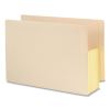 Manila End Tab File Pockets with Tyvek-Lined Gussets, 5.25" Expansion, Legal Size, Manila, 10/Box1