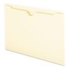 Manila File Jackets, 2-Ply Straight Tab, Legal Size, Manila, 100/Box2