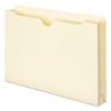 Manila File Jackets, 2-Ply Straight Tab, Legal Size, Manila, 50/Box2