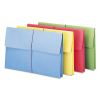 Expanding Wallet with Elastic Cord, 2" Expansion, 1 Section, Elastic Cord Closure, Legal Size, Assorted Colors, 50/Box2