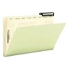 Pressboard Mortgage Folders, 8 Dividers, Legal Size, Green, 10/Box2