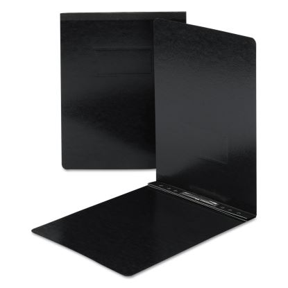 Prong Fastener Premium Pressboard Report Cover, Two-Piece Prong Fastener, 2" Capacity, 8.5 x 11, Black/Black1