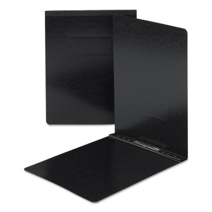 Prong Fastener Premium Pressboard Report Cover, Two-Piece Prong Fastener, 2" Capacity,  8.5 x 11, Black/Black1