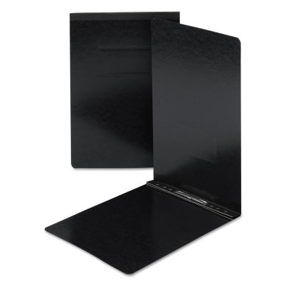 Prong Fastener Premium Pressboard Report Cover, Two-Piece Prong Fastener, 3" Capacity, 8.5 x 14, Black/Black1