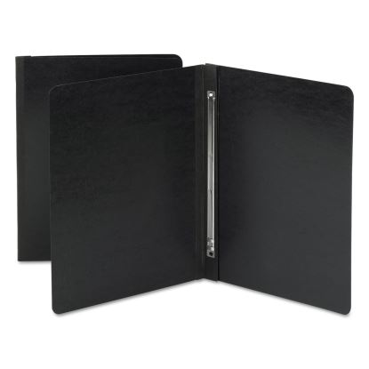 Prong Fastener Premium Pressboard Report Cover, Two-Piece Prong Fastener 3" Capacity, 8.5 x 11, Black/Black1