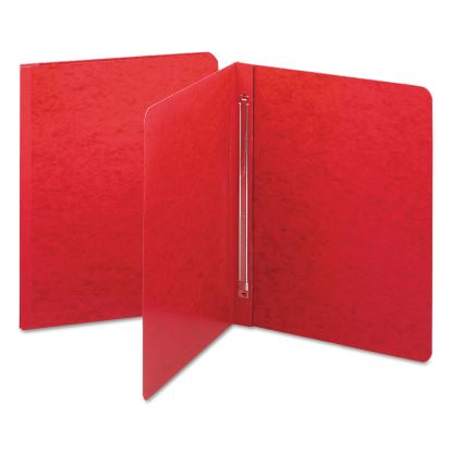 Prong Fastener Premium Pressboard Report Cover, Two-Piece Prong Fastener, 3" Capacity, 8.5 x 11, Bright Red/Bright Red1