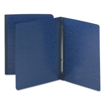 Prong Fastener Pressboard Report Cover, Two-Piece Prong Fastener, 3" Capacity, 8.5 x 11, Dark Blue/Dark Blue1