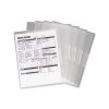 Poly Translucent Project Jackets, Letter Size, Clear, 5/Pack2